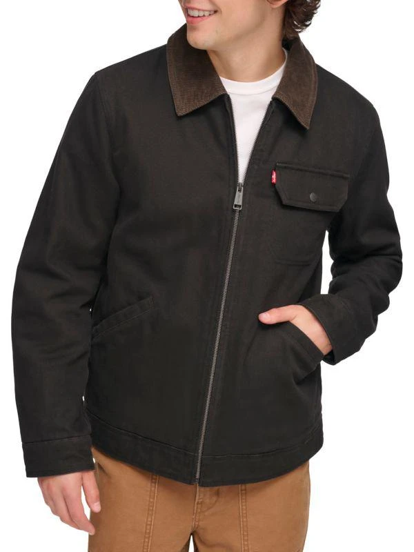 Levi's Corduroy Collar Canvas Cotton Depot Jacket 1