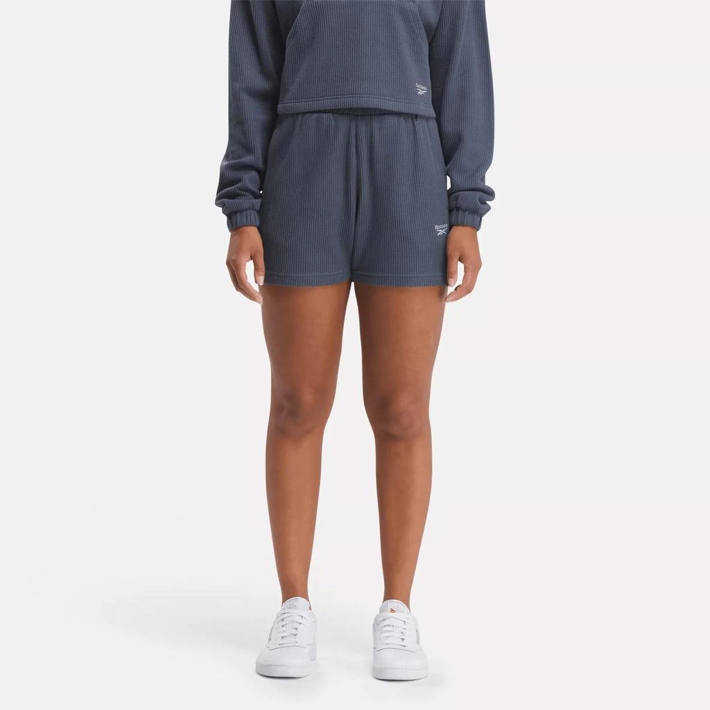 Reebok Women's Classics Wardrobe Essentials Waffle Shorts 1