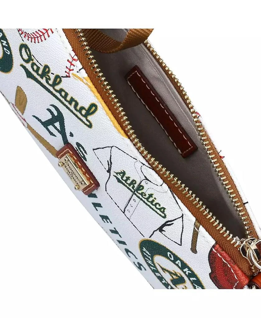 Dooney & Bourke Women's Oakland Athletics Gameday Lexi Crossbody with Small Coin Case 3