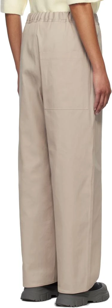 SOFIE D'HOORE Taupe Plof Trousers 3