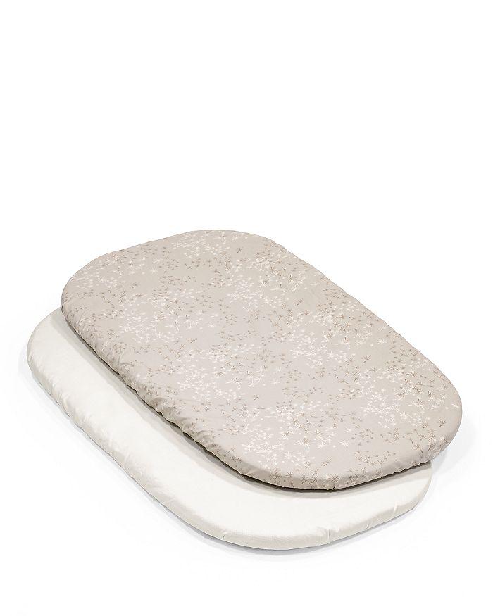Stokke Snoozi™ Fitted Sheet, 2 Pack OCS