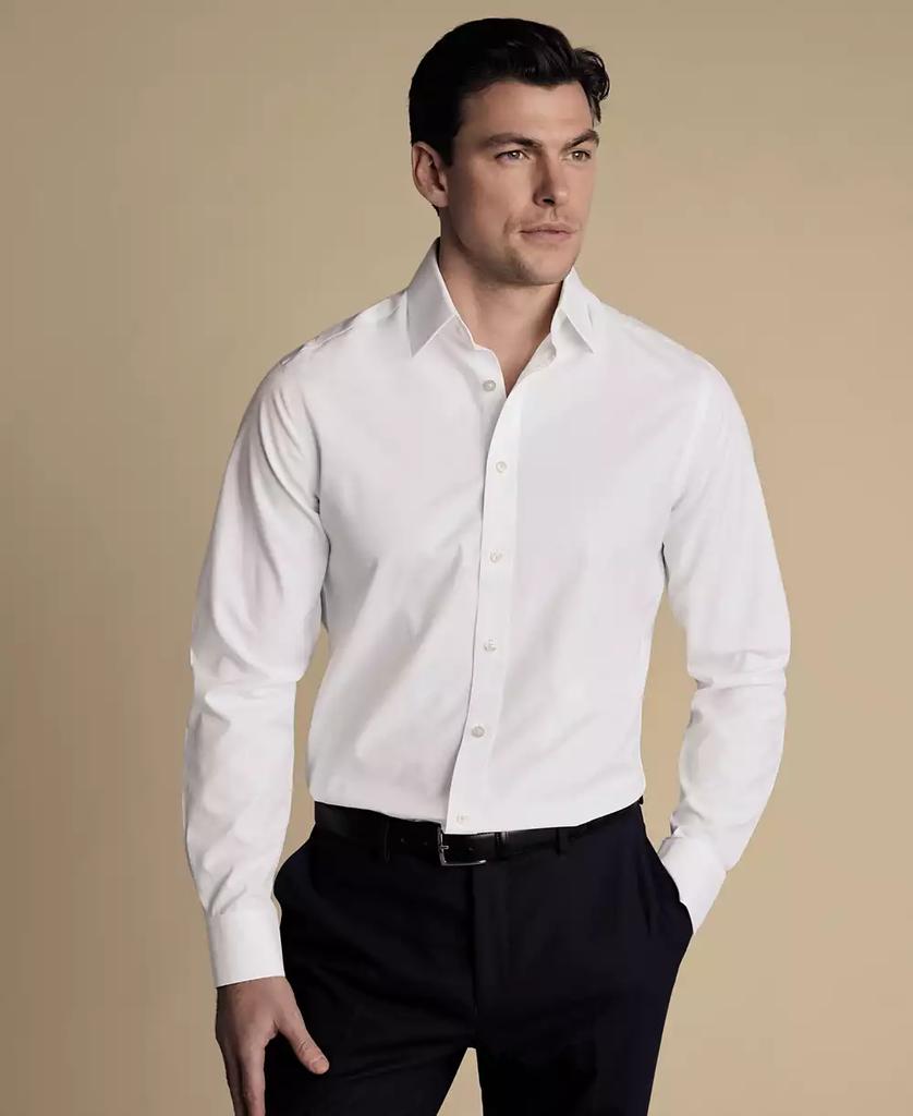 Charles Tyrwhitt Men's Slim-Fit Poplin Shirt