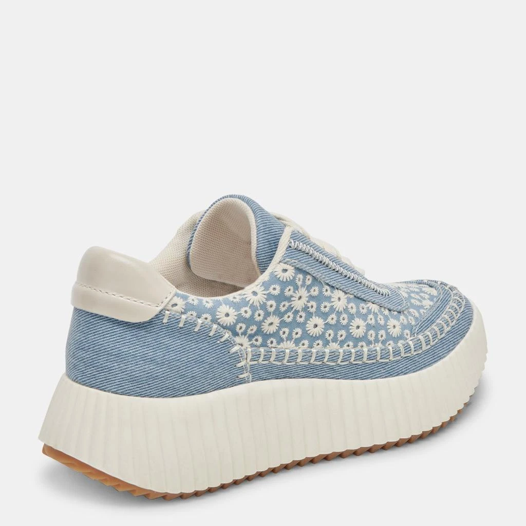 Dolce Vita Dolen Sneakers Blue Floral Denim 3
