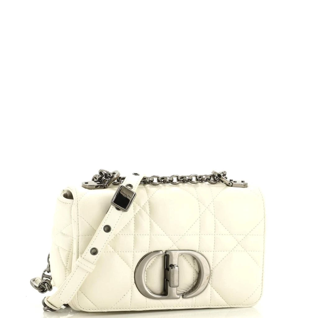 Dior Caro Bag Macrocannage Quilt Calfskin Medium 2