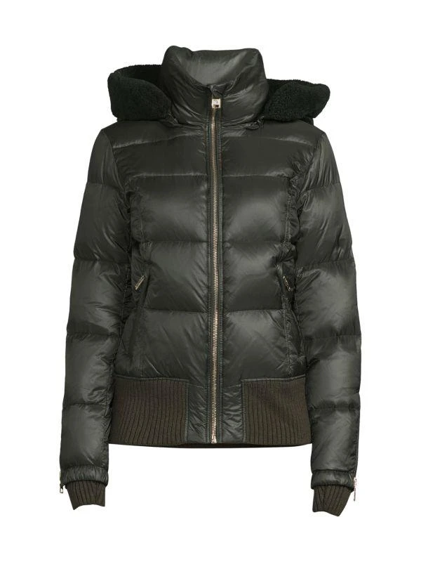 Nicole Benisti Moritz Faux Fur Trim Down Puffer Jacket 3