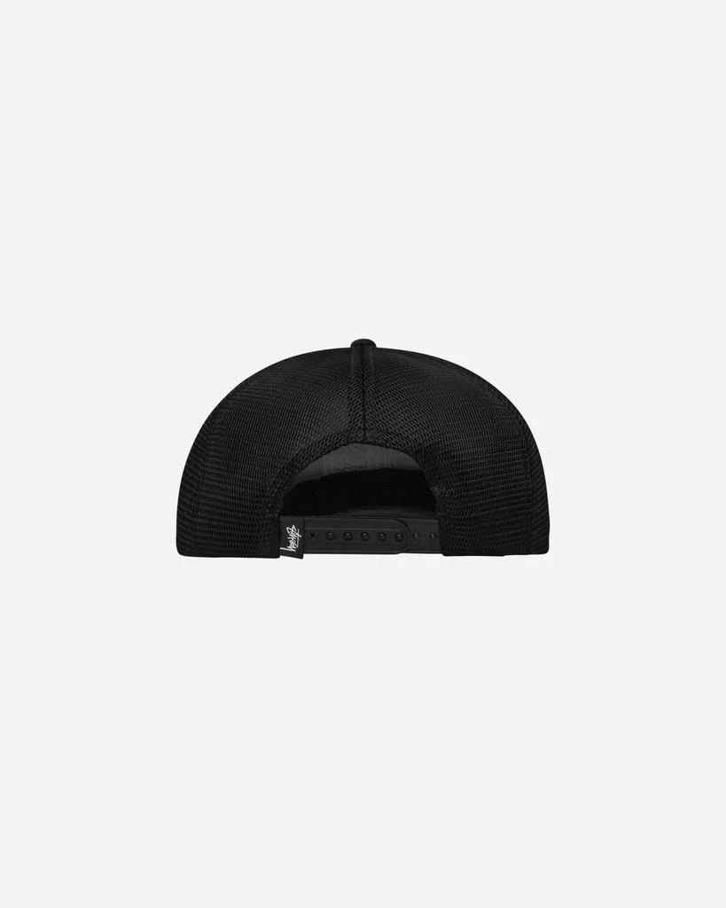 STUSSY Big Basic Trucker Cap Black 4
