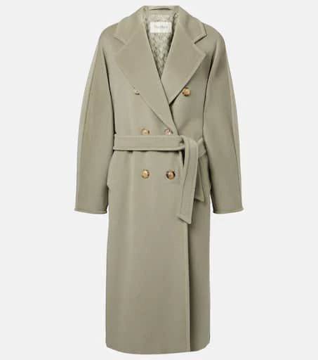 Max Mara Madame belted wool and cashmere coat 1