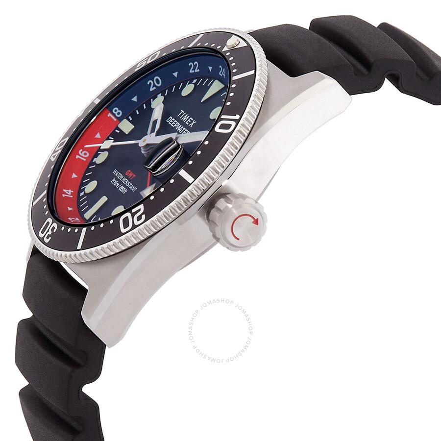 Timex Deepwater Reef Quartz Black Dial Men's Watch TW2W75000