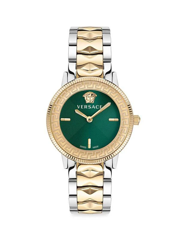 Versace 36MM Tribute Two-Tone Bracelet Watch 1