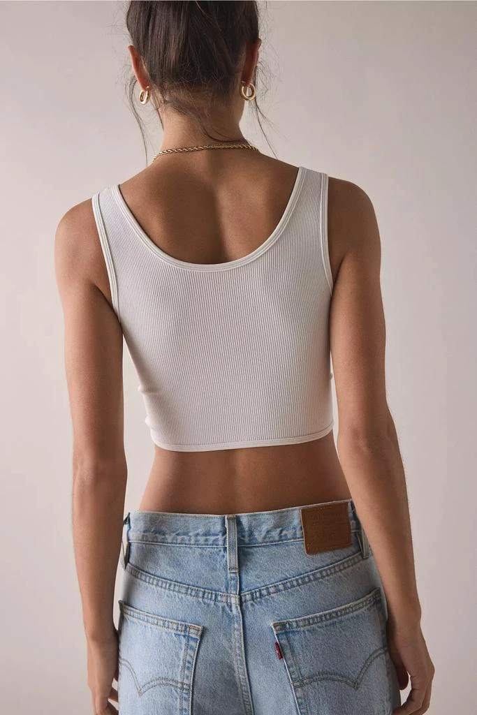 Out From Under Out From Under Wrap It Up Twist-Front Seamless Knit Tank Top 2