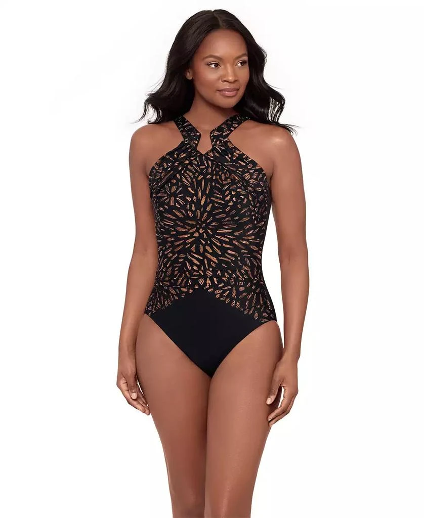 Miraclesuit Women's Costa D Oro Aphrodite Tummy Control One-Piece Swimsuit 1