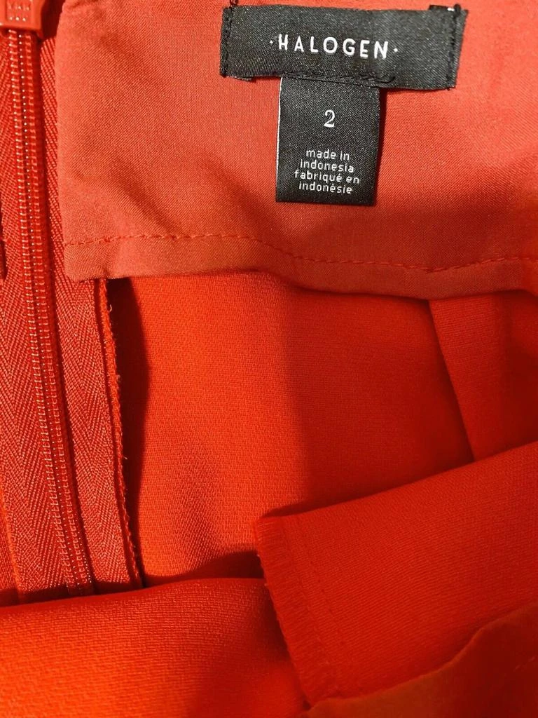 Halogen Halogen - A Line Belted Preppy Midi Skirt 4