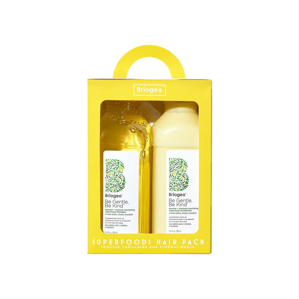 Briogeo Superfoods Banana and Coconut Nourishing Shampoo and Conditioner