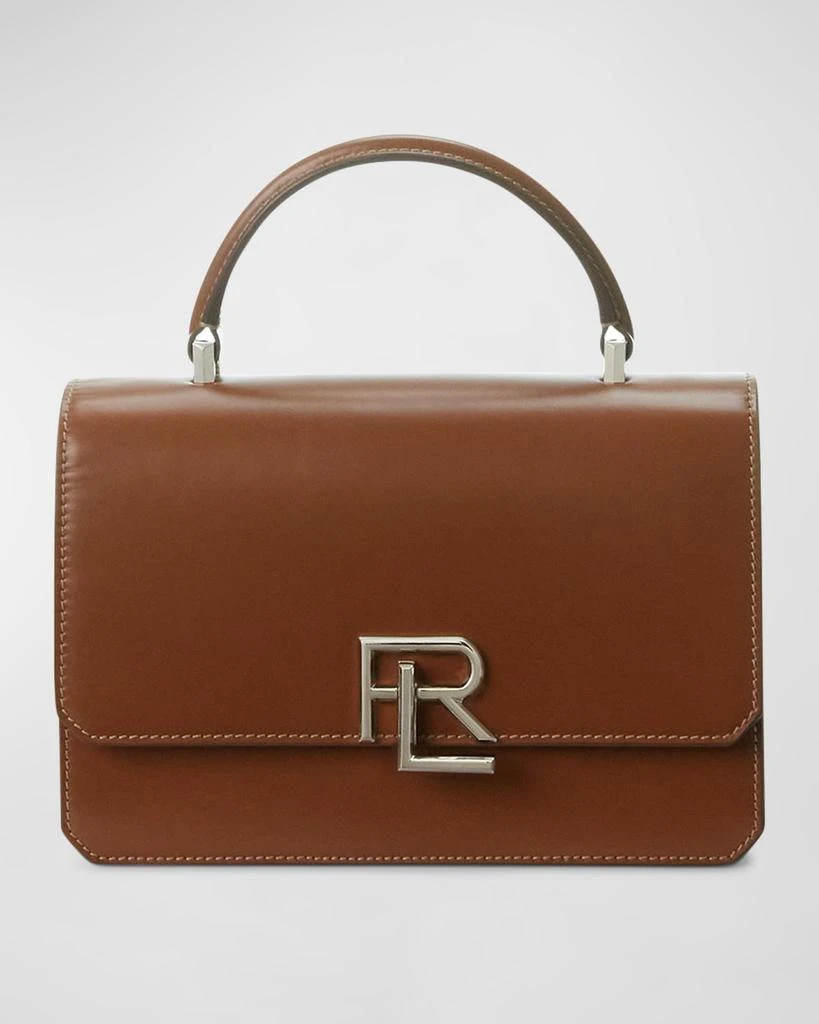 Ralph Lauren RL 888 Box Calfskin Top Handle Bag 1