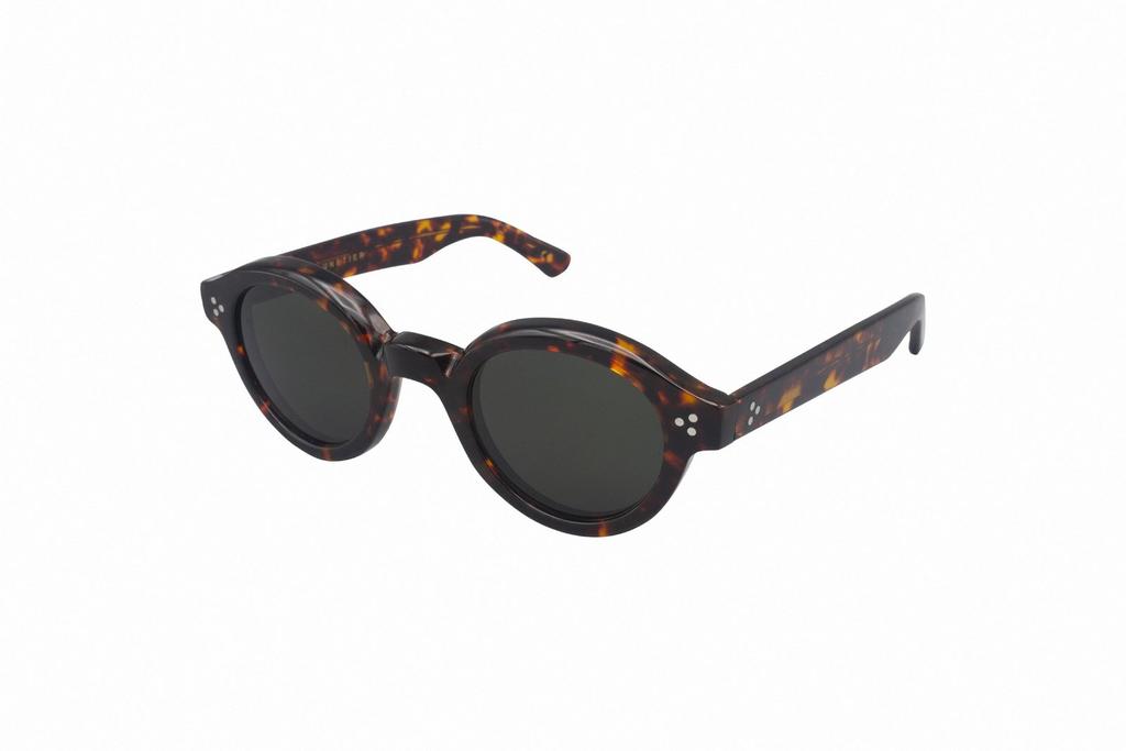 Lesca Lesca Corbs Round Frame Sunglasses