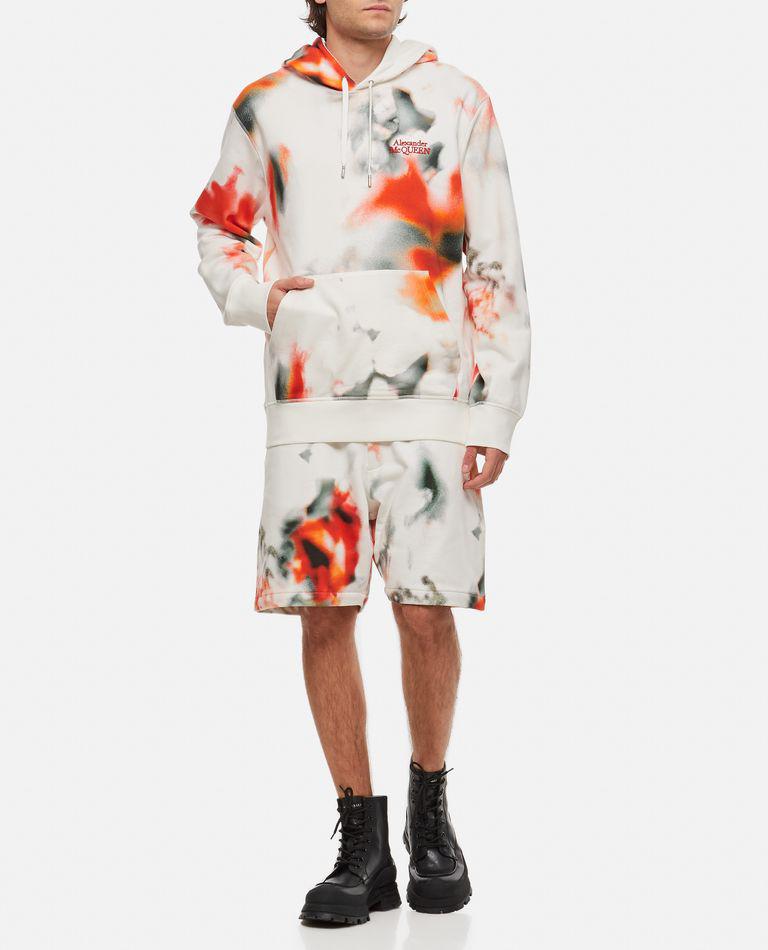 Alexander McQueen Floral Allover Print Hoodie