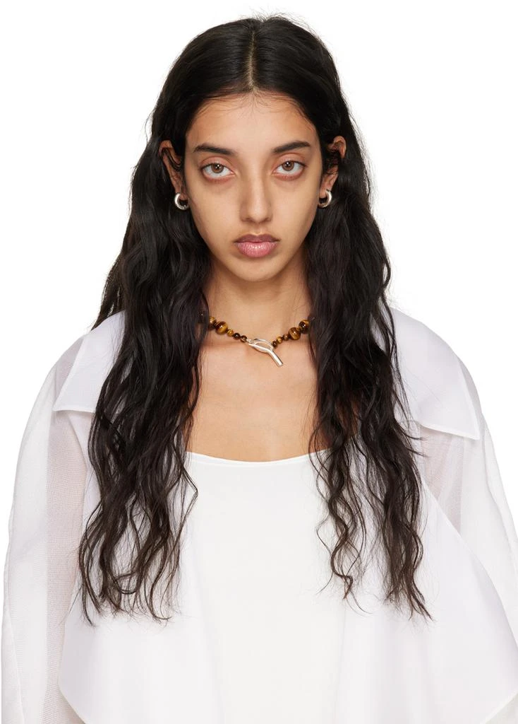 Sophie Buhai Silver Large Bagel Hoops 3