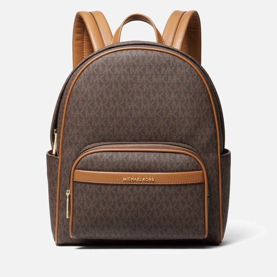 Womens Backpack Michael Kors Brown Leather Backpack MICHAEL  display picture 3