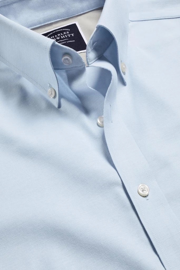 Charles Tyrwhitt Men's Slim Fit Button-Down Collar Non-Iron Stretch Oxford Shirt 4