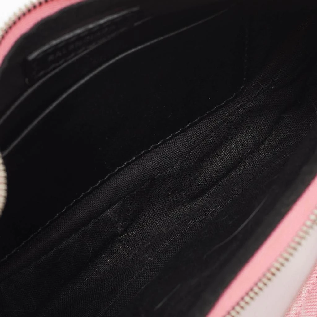 Balenciaga Balenciaga Light Pink BB Monogram Denim Mini Le Cagole Shoulder Bag 10