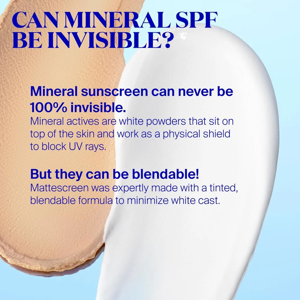 Supergoop! Supergoop! Mineral Mattescreen SPF40 1.5oz 9