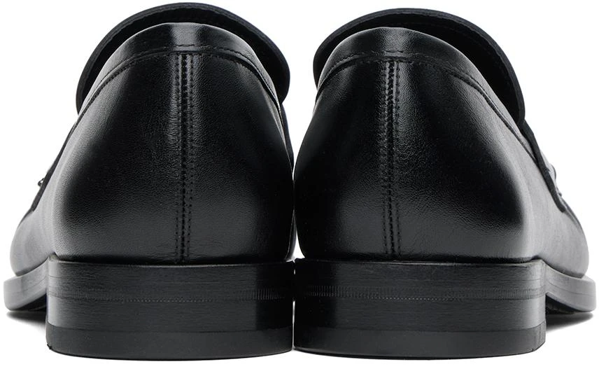 Salvatore Ferragamo Black Gancini Ornament Penny Loafers 2