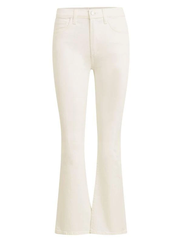 Favorite Daughter The Erin Low-Rise Cropped Boot-Cut Jeans 4
