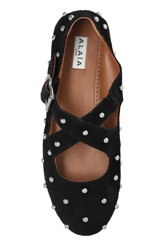 Alaïa Ballet Flats Criss-Cross 6