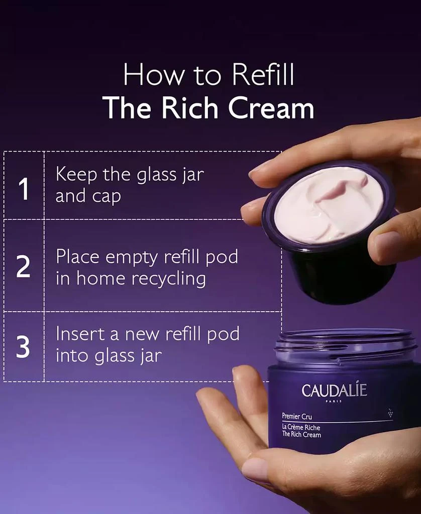 Caudalie Premier Cru The Rich Cream Moisturizer With Ceramides, 1.6 oz. 3