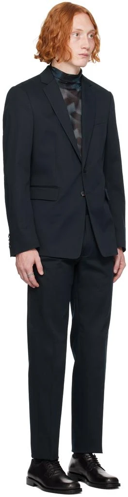 Dries Van Noten Navy Single-Breasted Suit 2