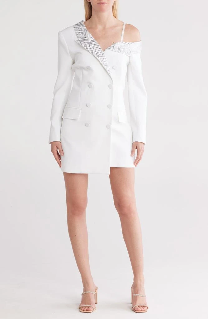 Dorothea Asymmetric Long Sleeve Blazer Dress – On Sale Now with Up to 86%  Off