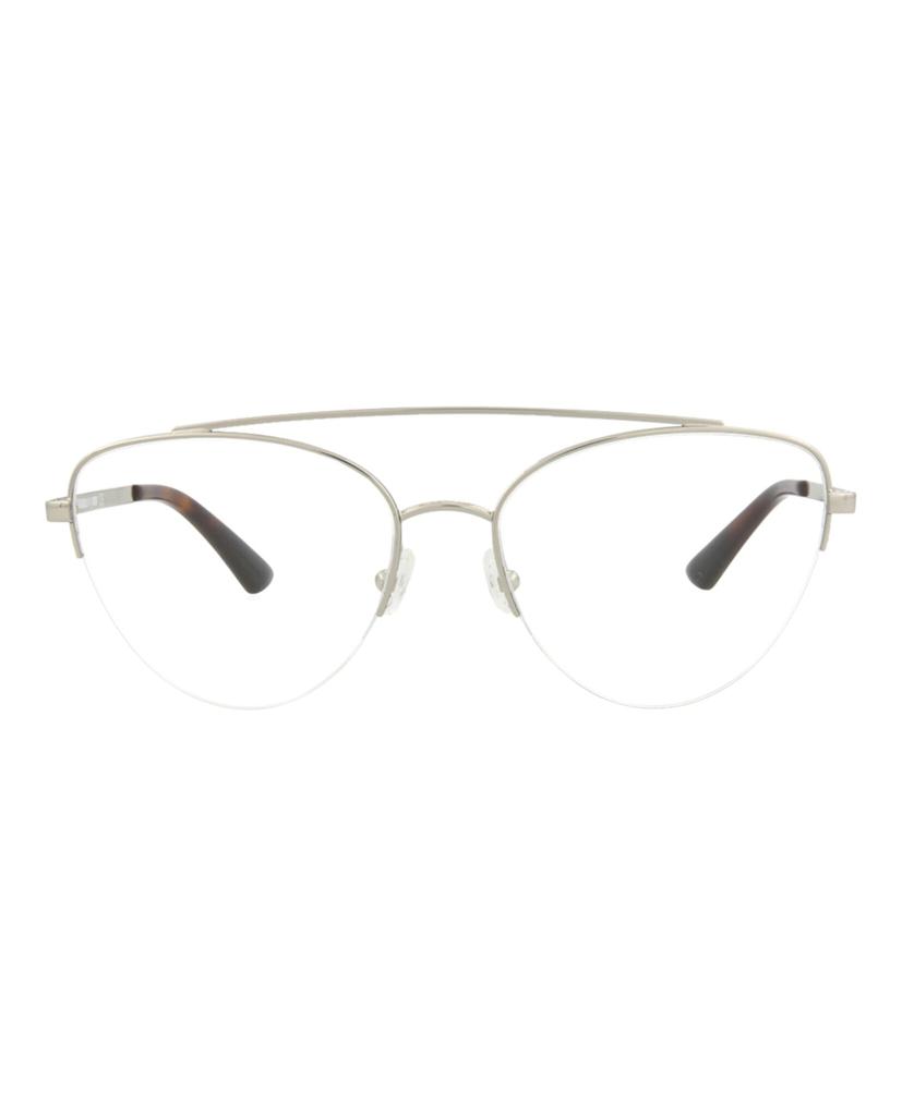 Alexander McQueen Cat Eye-Frame Metal Optical Frames