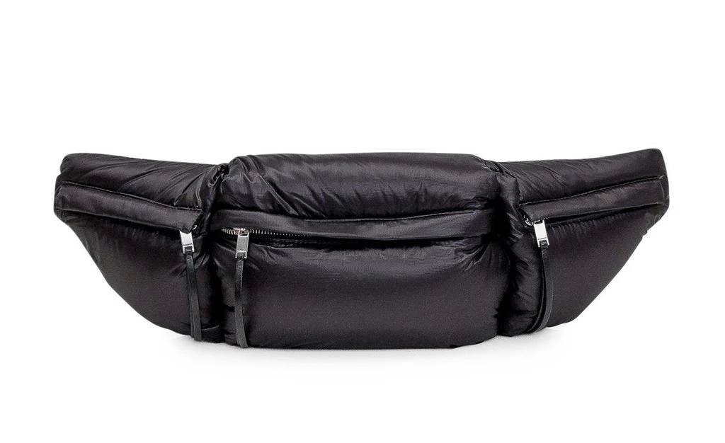 Jil Sander Jil Sander+ Logo Printed Zipped Padded Belt Bag