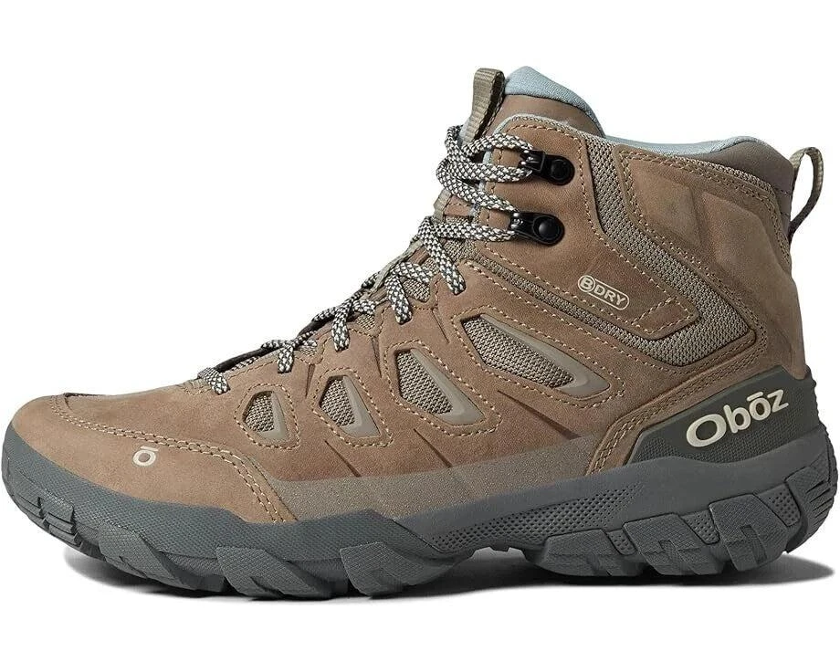 Oboz Sawtooth X Mid 24002 Women's Brown Leather Waterproof Hiking Boots GBNC419 2
