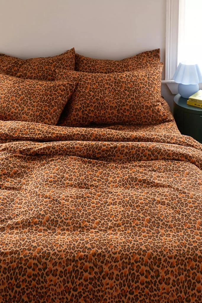 Urban Outfitters Dolores Leopard Core Duvet Cover Set 2