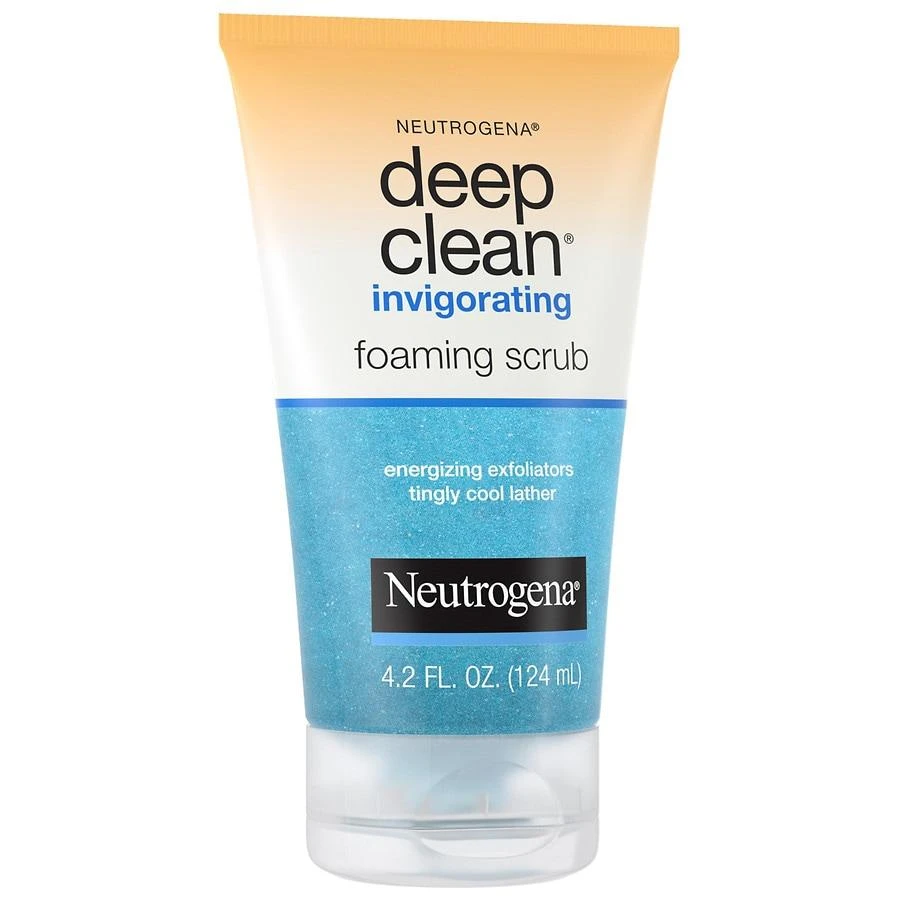 Neutrogena Deep Clean Invigorating Foaming Face Scrub 2