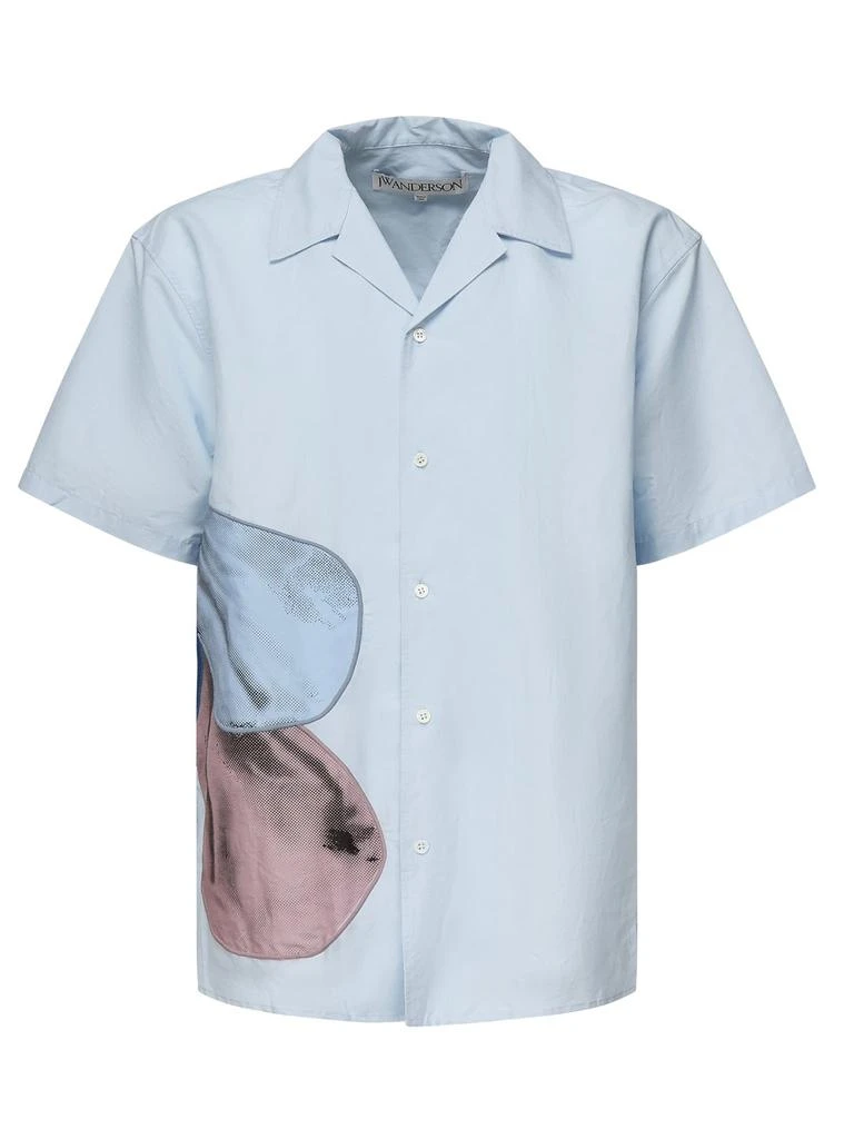 JW Anderson JW Anderson Balloon Embroidered Short Sleeved Shirt 1