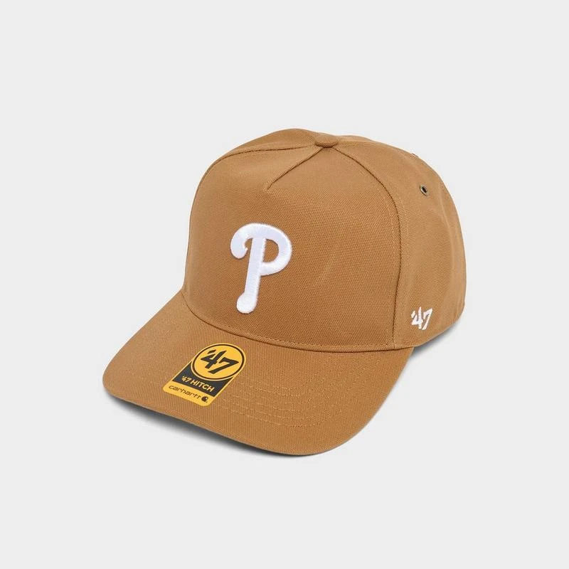 47 Brand '47 x Carhartt Philadelphia Phillies MLB Hitch Snapback Hat 1