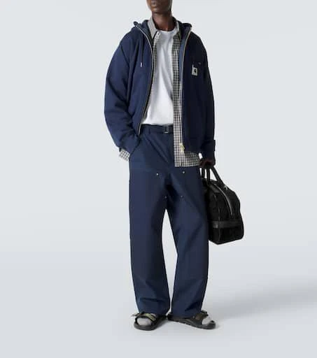 Sacai x Carhartt cotton jersey hoodie 2