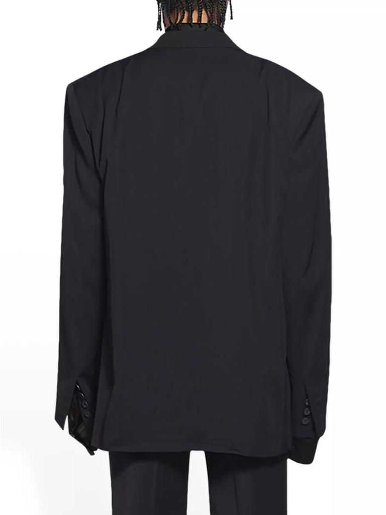 ジャケット・アウター balenciaga seamless tailored jacket 1 BALENCIAGA | Seamless Tailored Jacket | Men | Black/Green