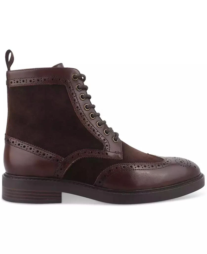 Bar III Men's Dabneyy Leather Wingtip Boot, Created for Macy's 4