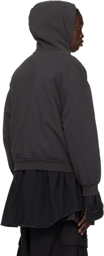 Balenciaga Black eBay Edition Zip-Up Hoodie 3
