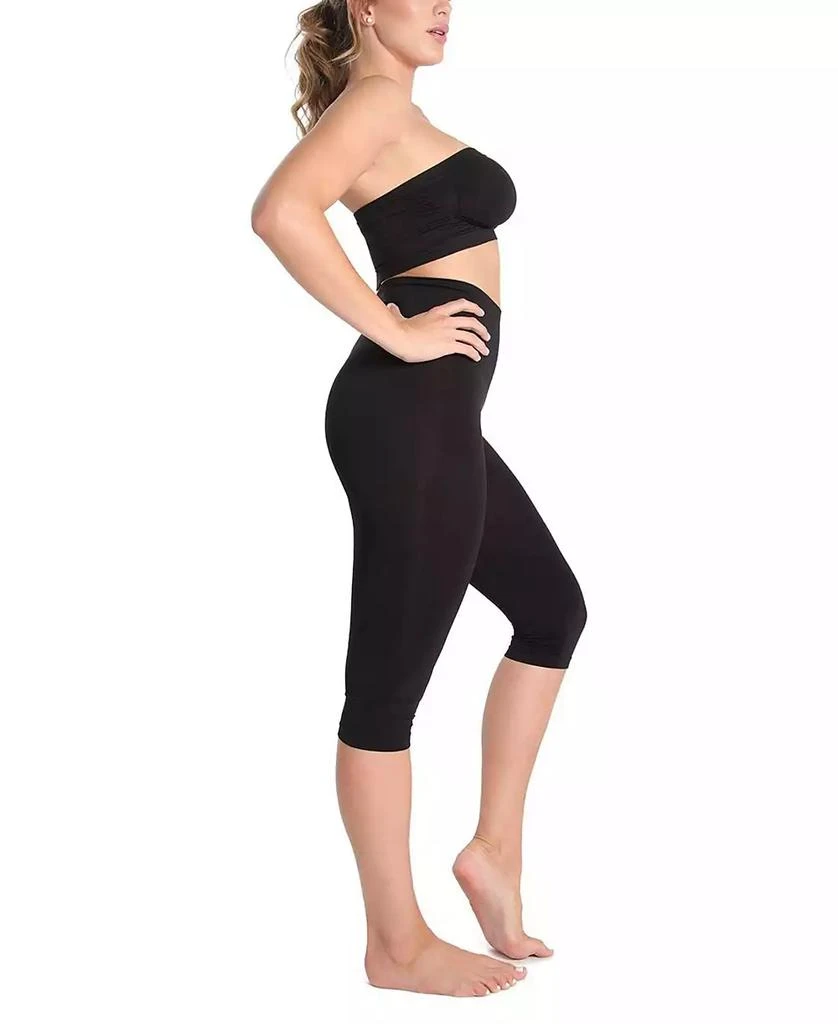 Memoi Women's High-Waisted Shaping Capri Shapewear 4