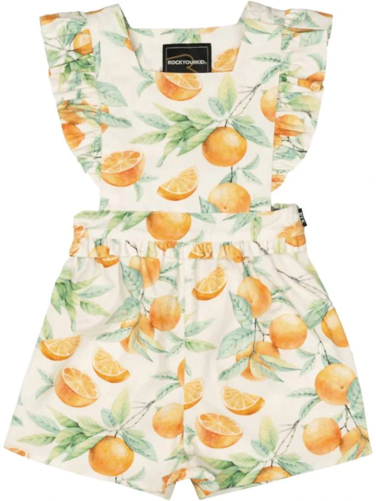 Rock Your Baby Rock Your Baby - Valencia Multi Romper 3