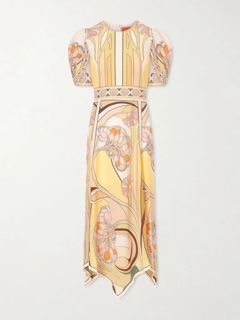 pastel coloured midi dress Oh Polly Ainslee jersey midaxi dress in pastel yellow