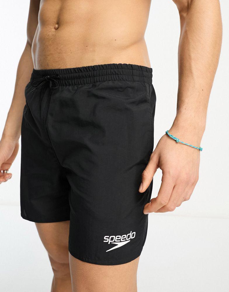 Speedo Speedo essentials 16"" swim shorts in black