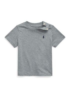 Ralph Lauren Baby Boys Cotton Jersey Crew Neck T-Shirt