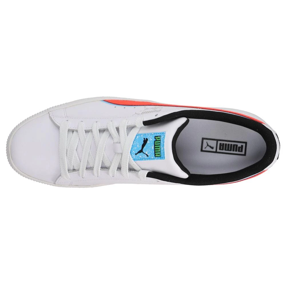 Puma Clyde Airbrush Lace Up Sneakers 4