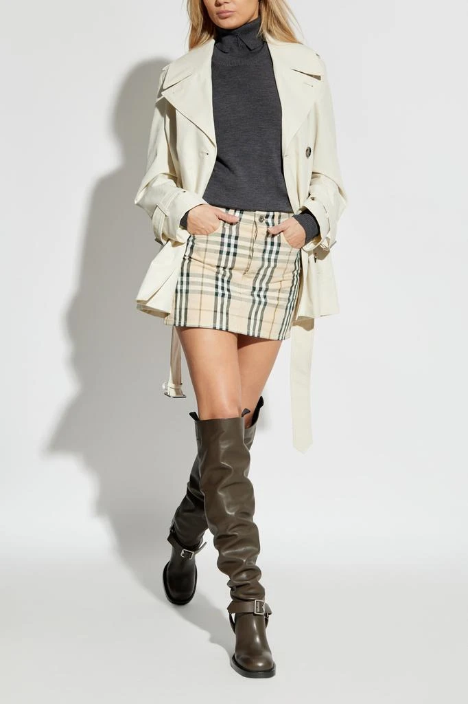 Burberry Short Trench Coat 2