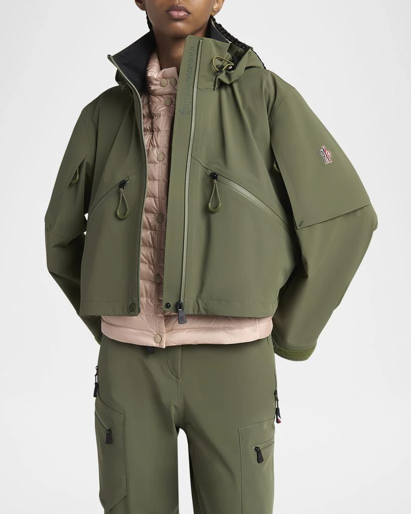 Moncler Kibira Jacket with Snap-Off Hood 5